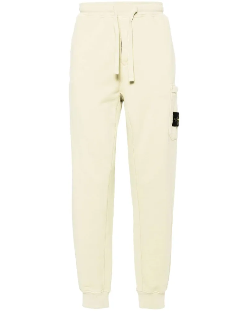 Stone Island Jogginghose mit Kompass-Patch - Grün Grün