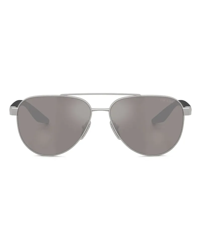 Prada Getönte Pilotenbrille - Grau Grau