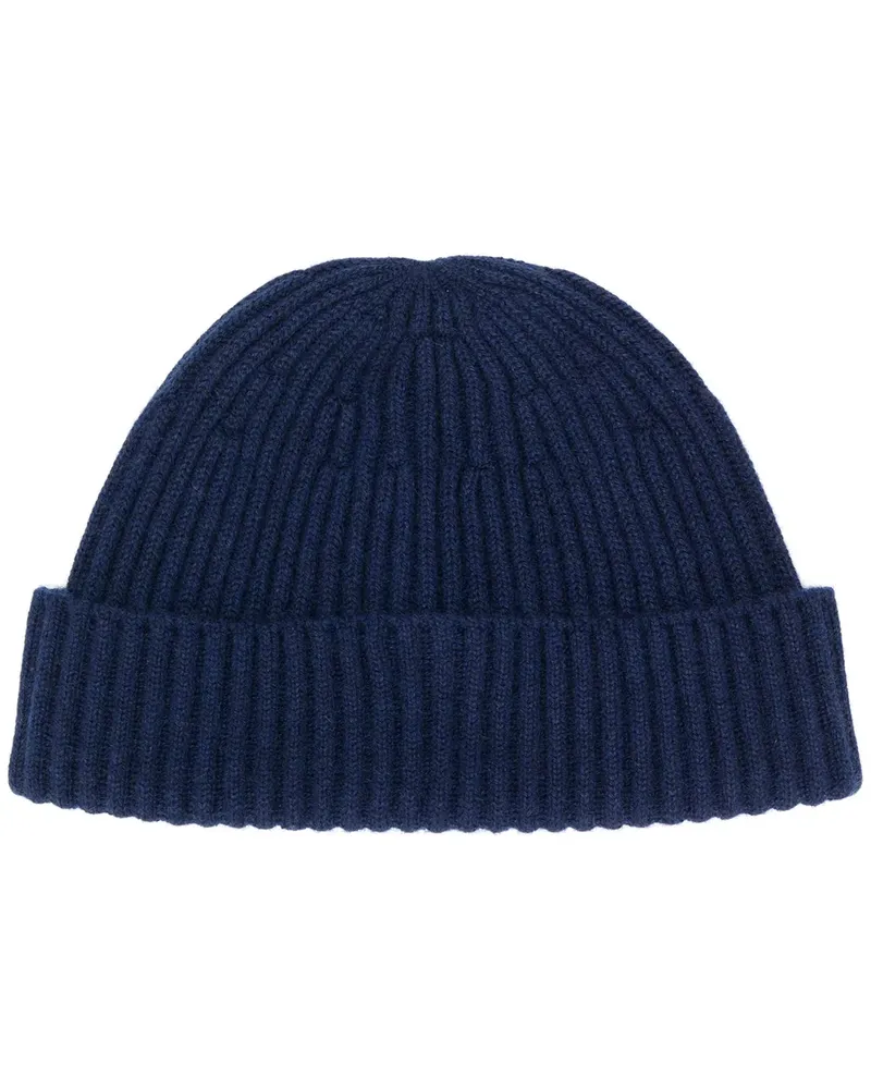 Brunello Cucinelli Mütze aus Kaschmir - Blau Blau