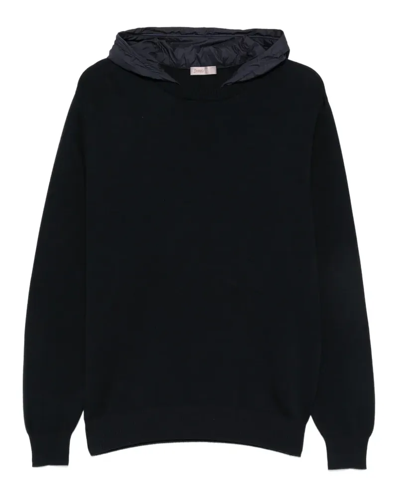 Herno Pullover mit Kapuze - Schwarz Schwarz