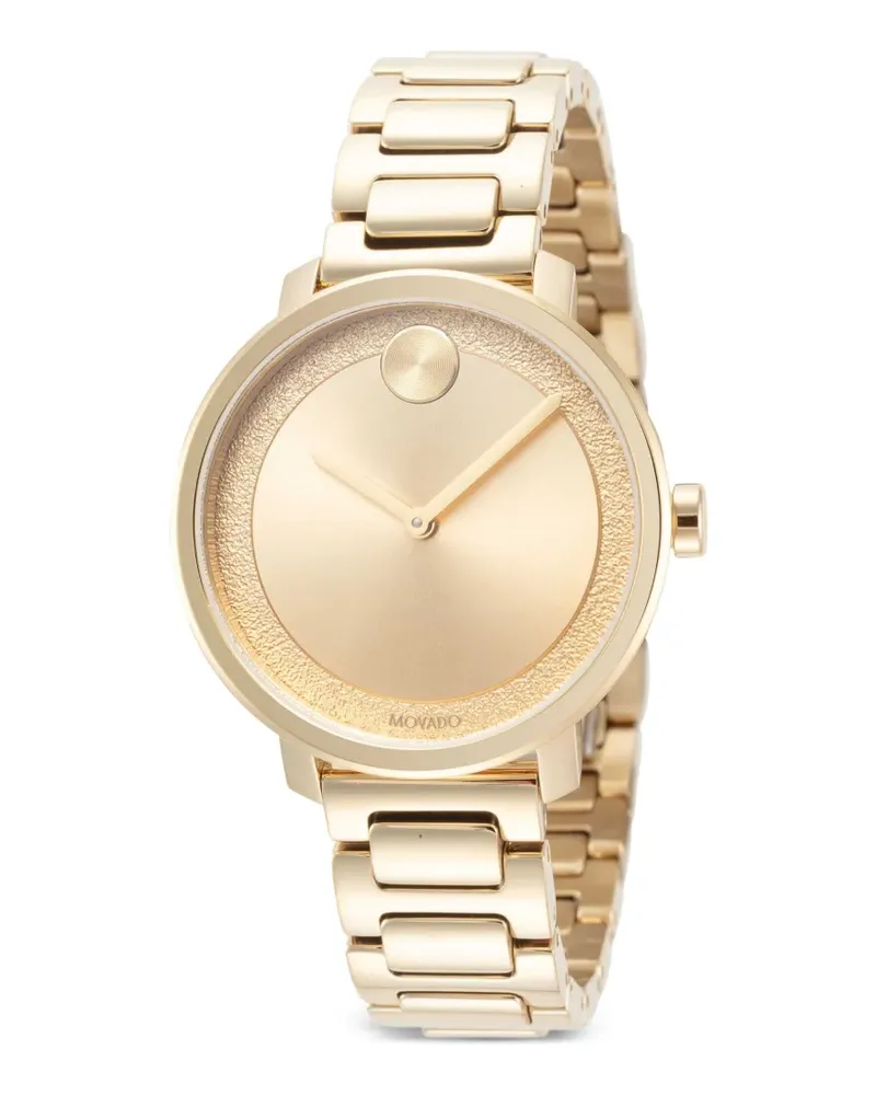 Movado Bold Armbanduhr mit rundem Zifferblatt 34mm - Gold Gold