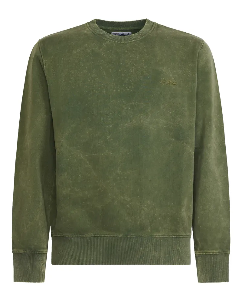 MC2 Saint Barth Sweatshirt mit Stickerei - Grün Grün