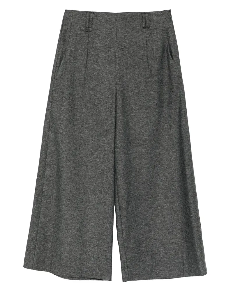 Emporio Armani Hose mit Falten - Grau Grau