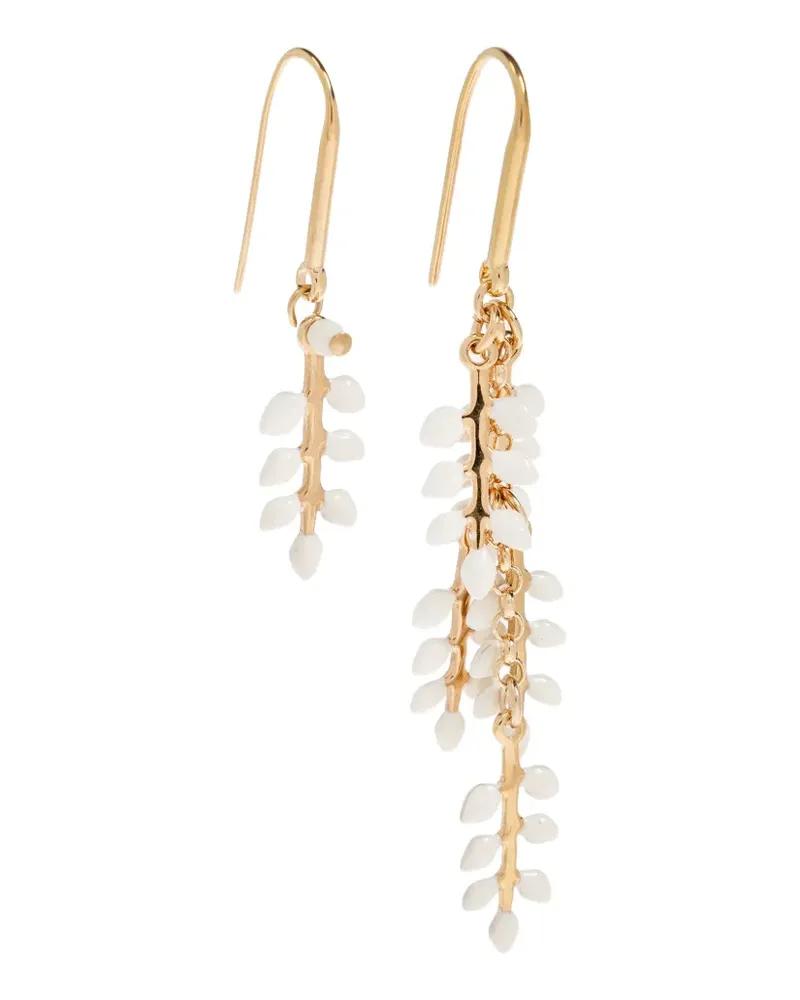 Isabel Marant leaf drop earrings - Gold Gold