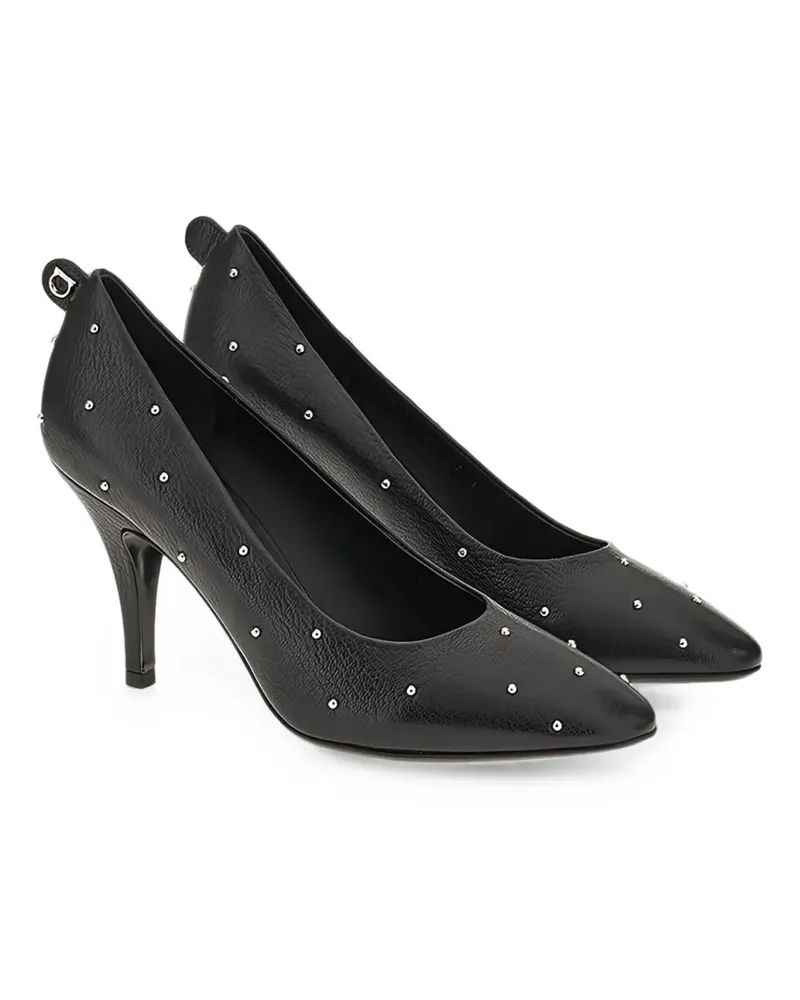 Ferragamo Einfarbige Pumps - Schwarz Schwarz