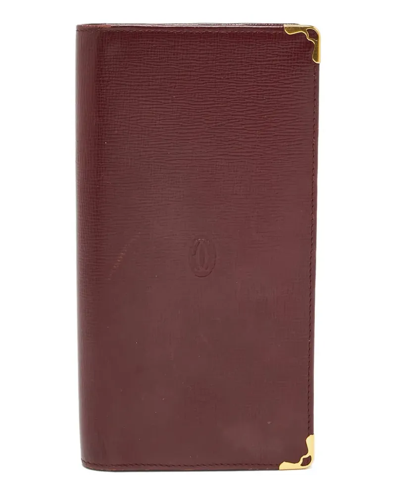 Cartier Le Must leather wallet - Rot Rot
