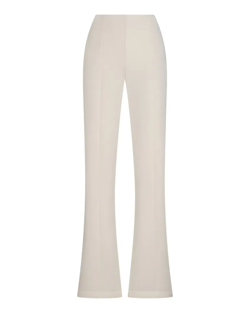 Blumarine seam-detail flared trousers - Weiß Weiß