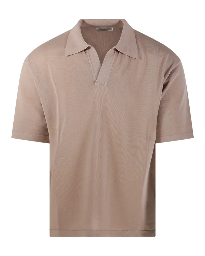 Roberto Collina V-neck T-shirt - Nude Nude