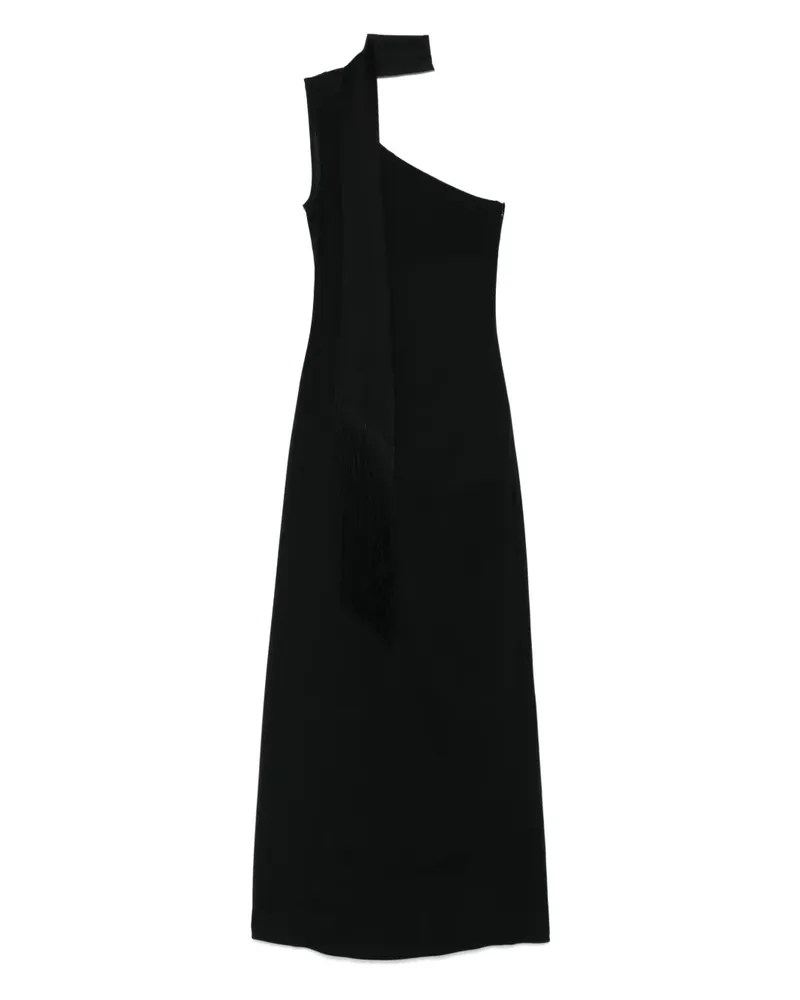 Taller Marmo Caroline Maxikleid - Schwarz Schwarz