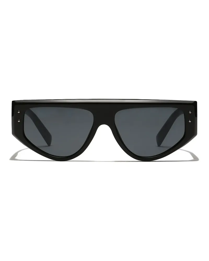 Dolce & Gabbana Sharped Sonnenbrille - Schwarz Schwarz