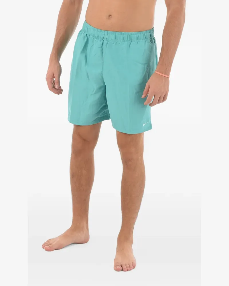 Nike Badeshorts mit Logo-Stickerei - Blau Blau