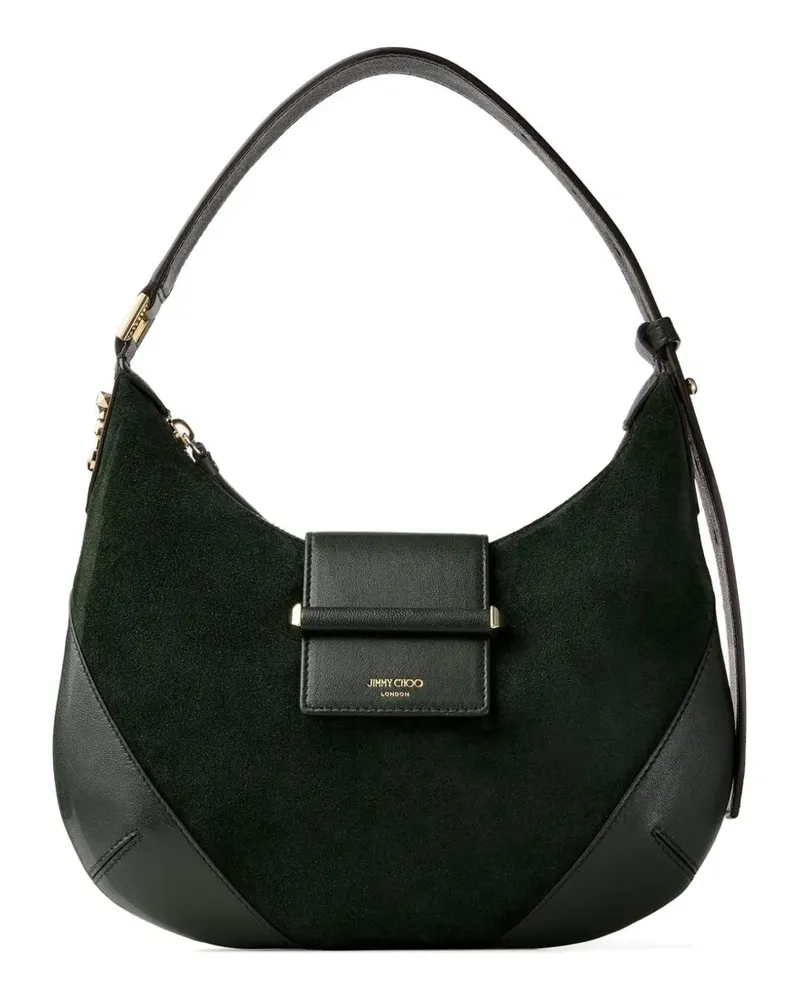 Jimmy Choo Kleine Bar Schultertasche - Grün Grün
