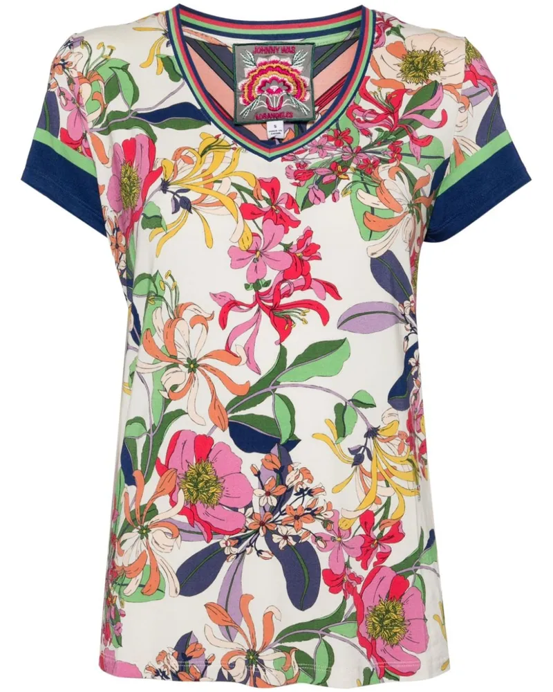 Johnny Was The Janie Favourite T-Shirt - Nude Nude