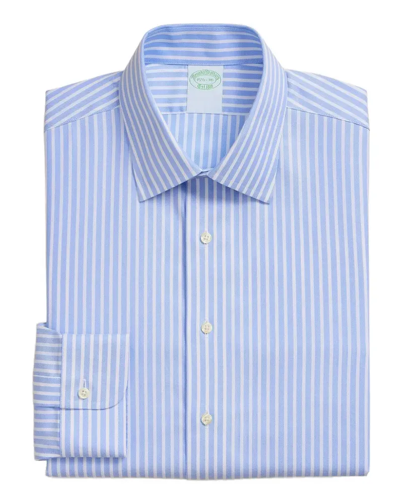 Brooks Brothers Gestreiftes Hemd - Blau Blau