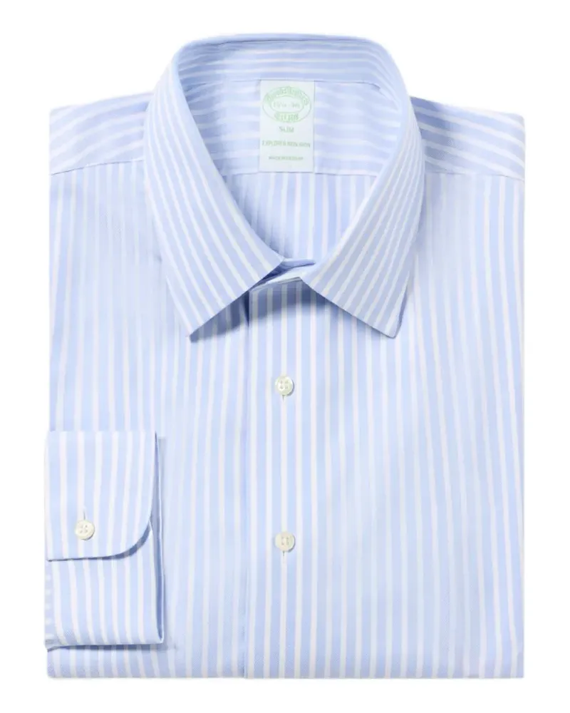 Brooks Brothers Gestreiftes Hemd - Blau Blau