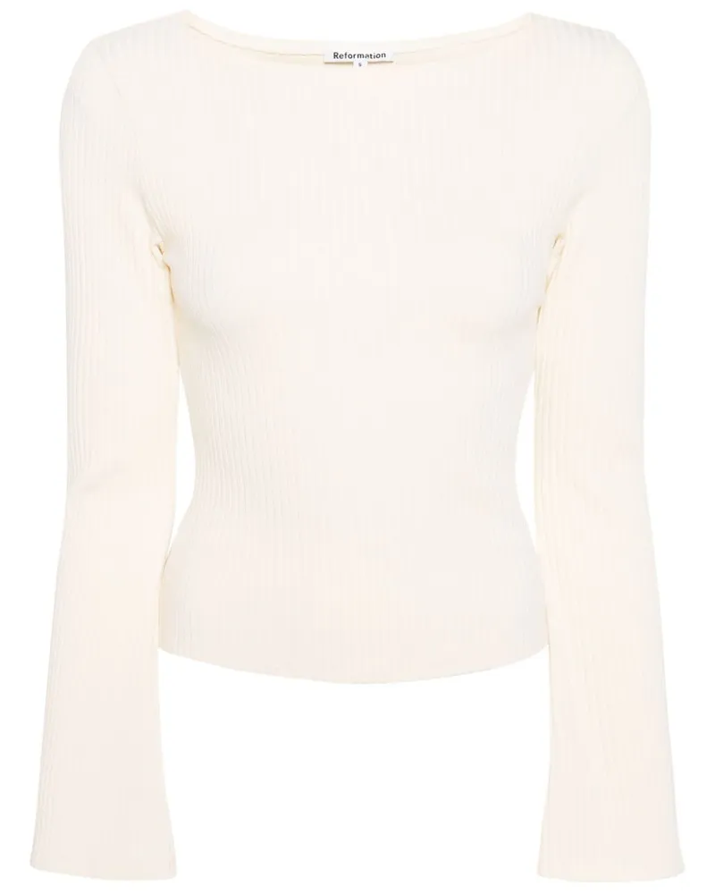 Reformation Miller Oberteil - Nude Nude