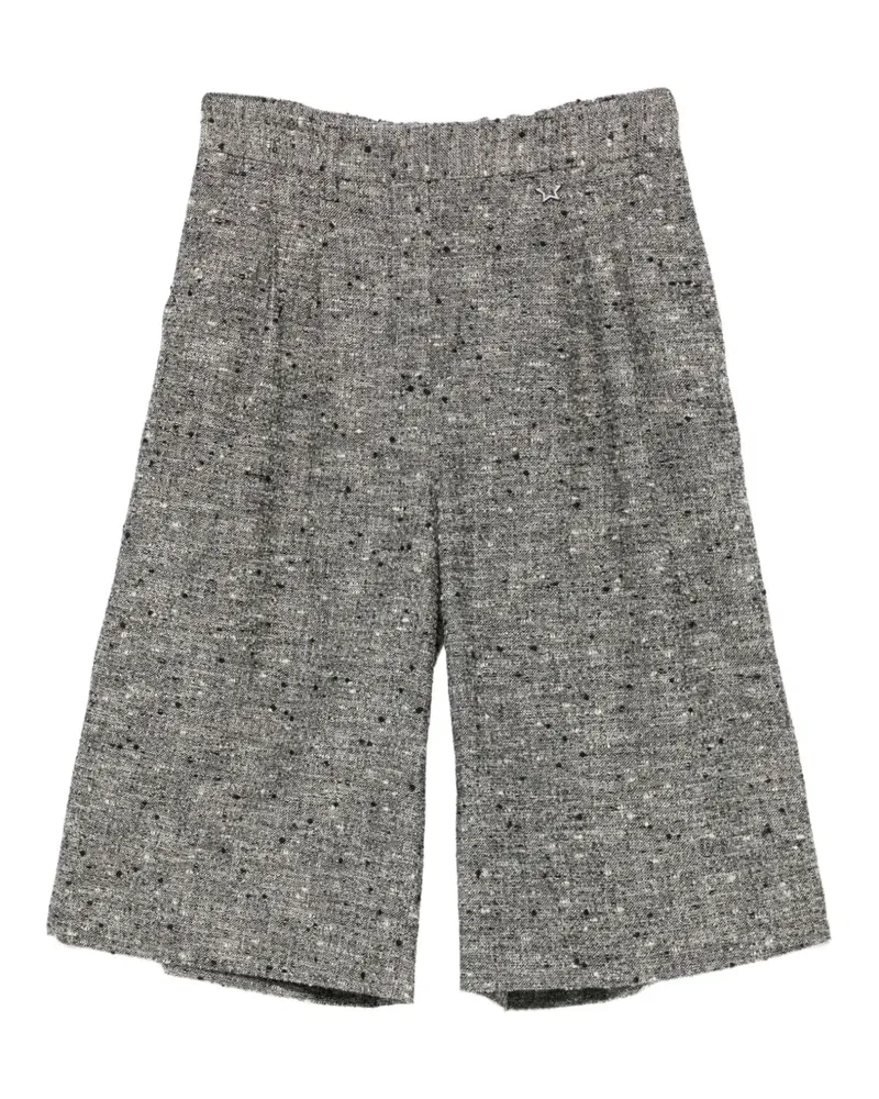 Lorena Antoniazzi Weite Tweed-Shorts - Grau Grau