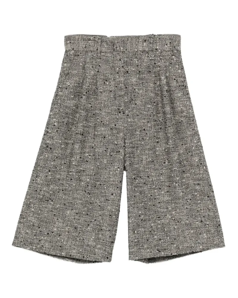 Lorena Antoniazzi Weite Tweed-Shorts - Grau Grau