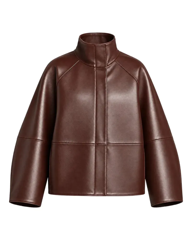 Soeur Gamma leather jacket - Braun Braun