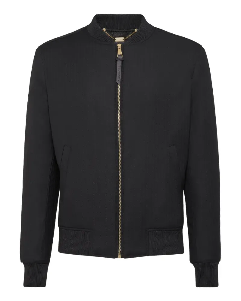 Billionaire Wolf Bomberjacke - Schwarz Schwarz