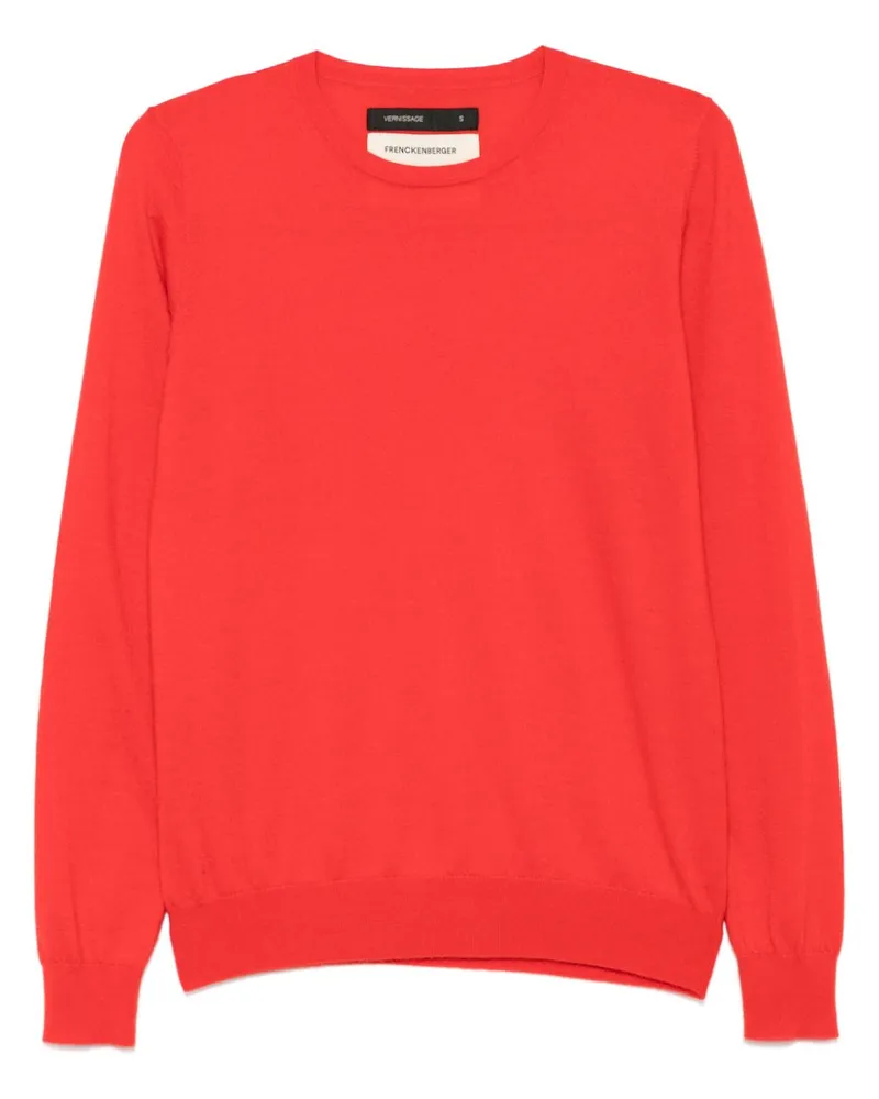 Frenckenberger Pullover aus Kaschmir - Rot Rot