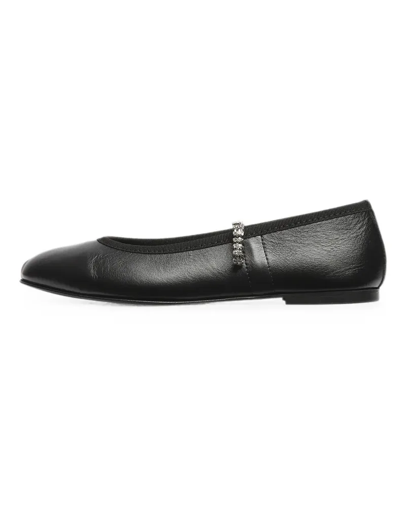 Kate Cate Juliette Double Chain ballet flats - Schwarz Schwarz
