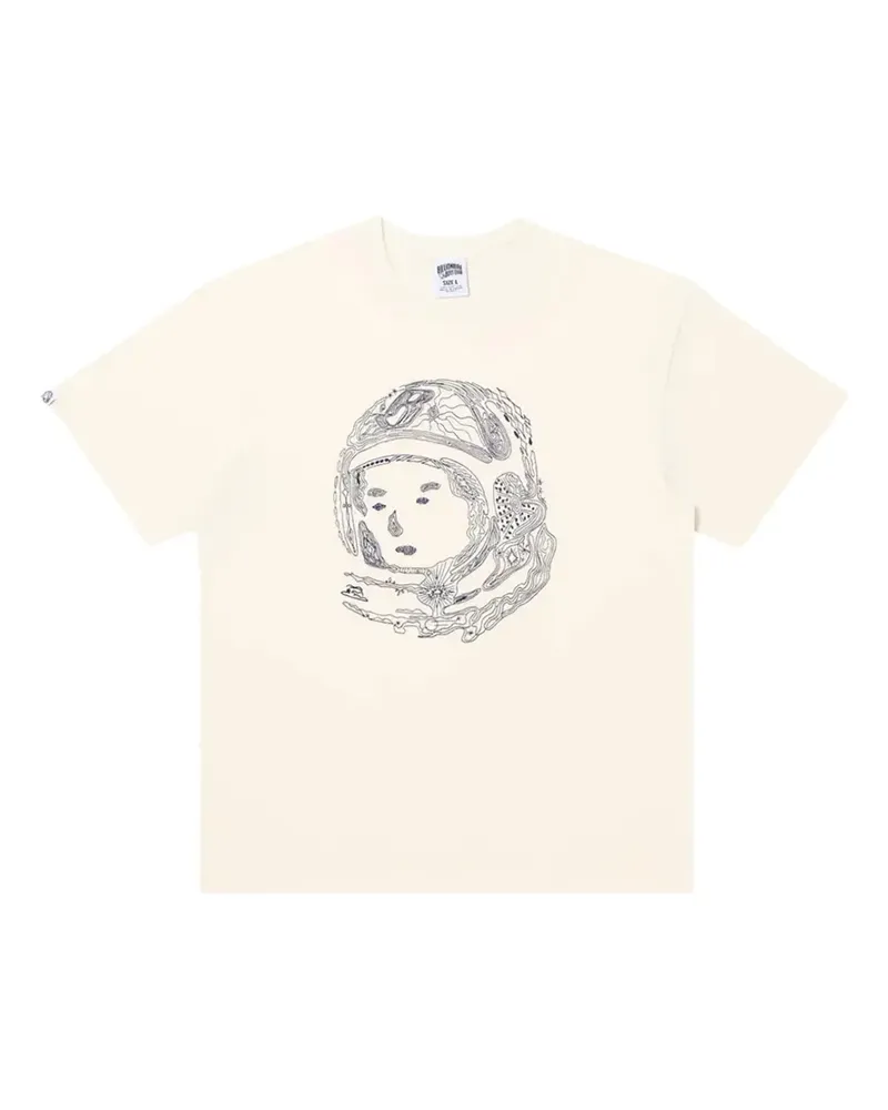 Billionaire Boys Club Kurzärmeliges T-Shirt mit Logo-Print - Nude Nude
