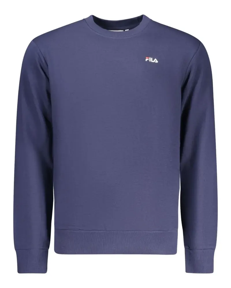 Fila logo-patch sweatshirt - Blau Blau