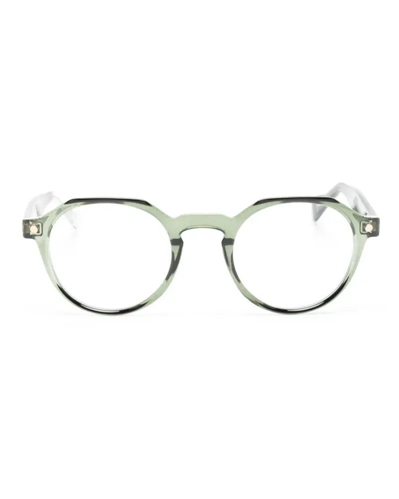SNOB Milano Meziena round-frames glasses - Grün Grün