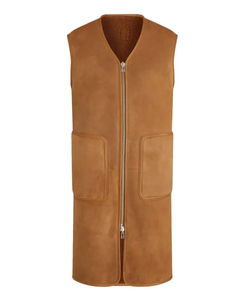 Belstaff Wendbare Weste mit Reißverschluss - Braun Braun