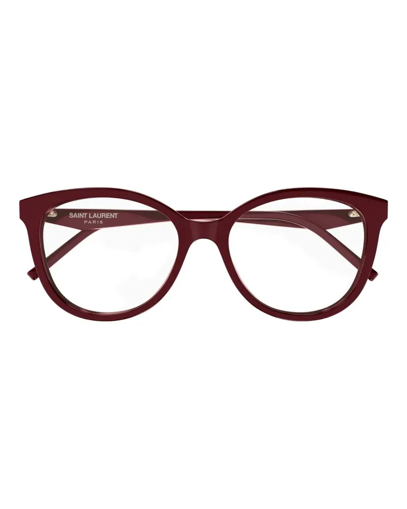 Saint Laurent Brille mit Cat-Eye-Gestell - Rot Rot