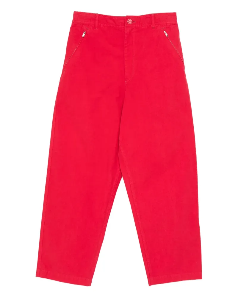 Comme des Garçons zip-pockets trousers - Rot Rot