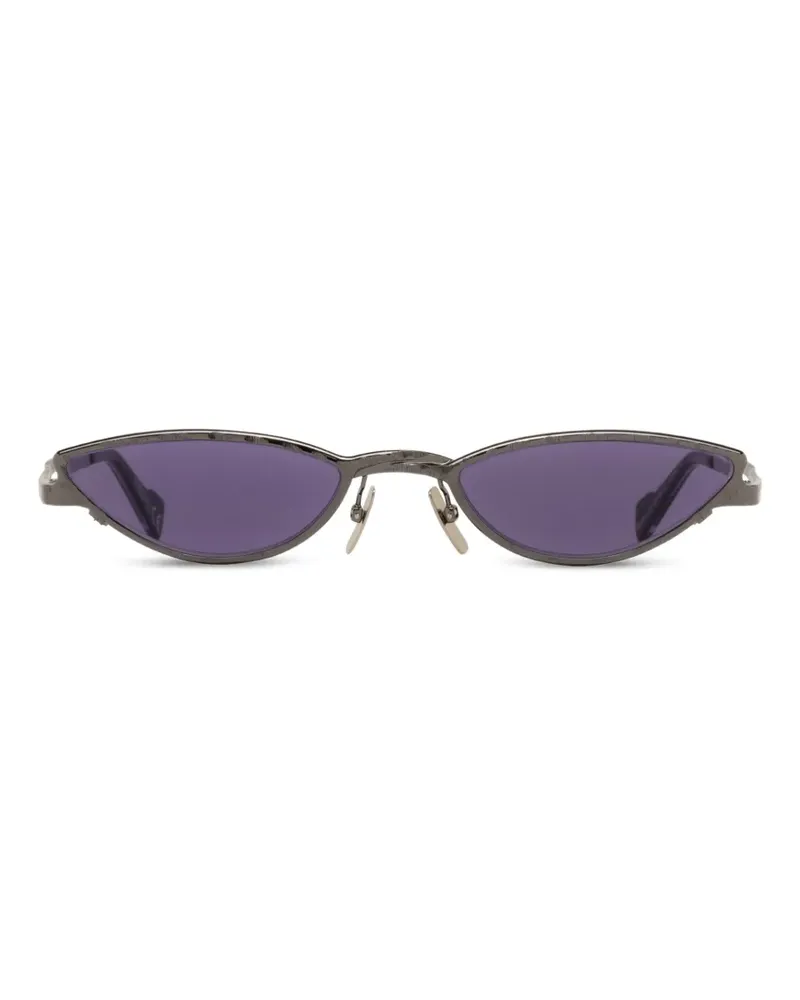 KUBORAUM Z29 Cat-Eye-Sonnenbrille - Grau Grau