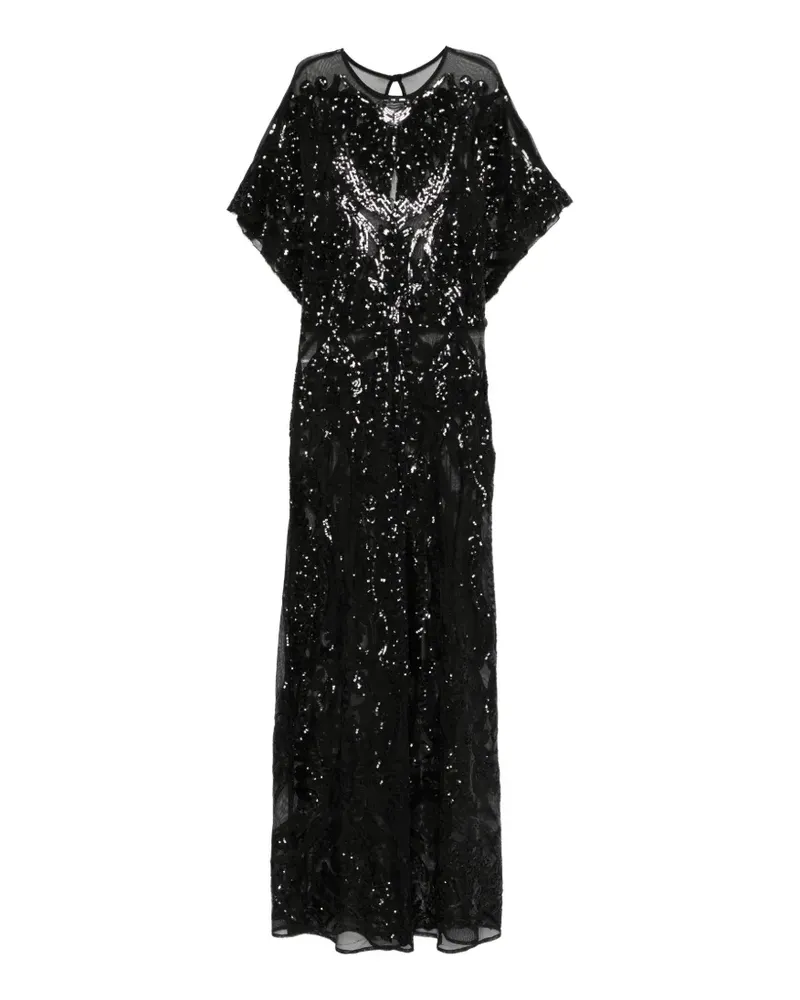 Norma Kamali round-neck jumpsuit - Schwarz Schwarz