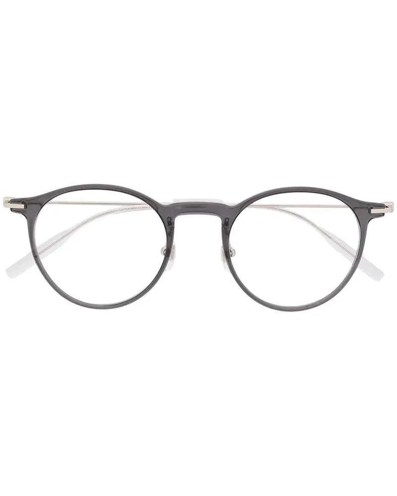 Montblanc Runde Brille - Grau Grau