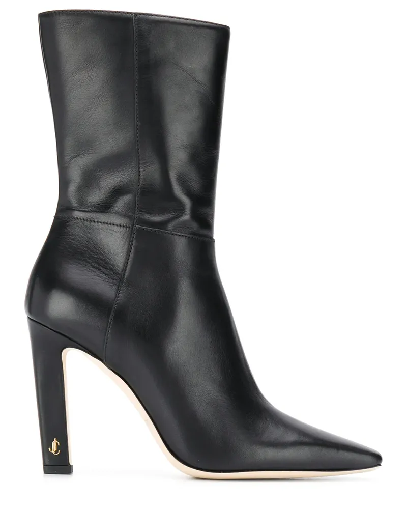 Jimmy Choo Merle' Stiefel, 100mm - Schwarz Schwarz