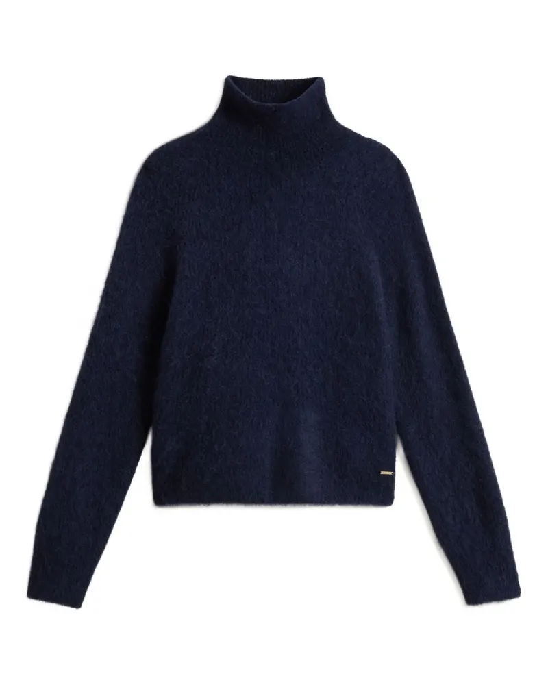 Woolrich Pullover mit Stehkragen - Blau Blau