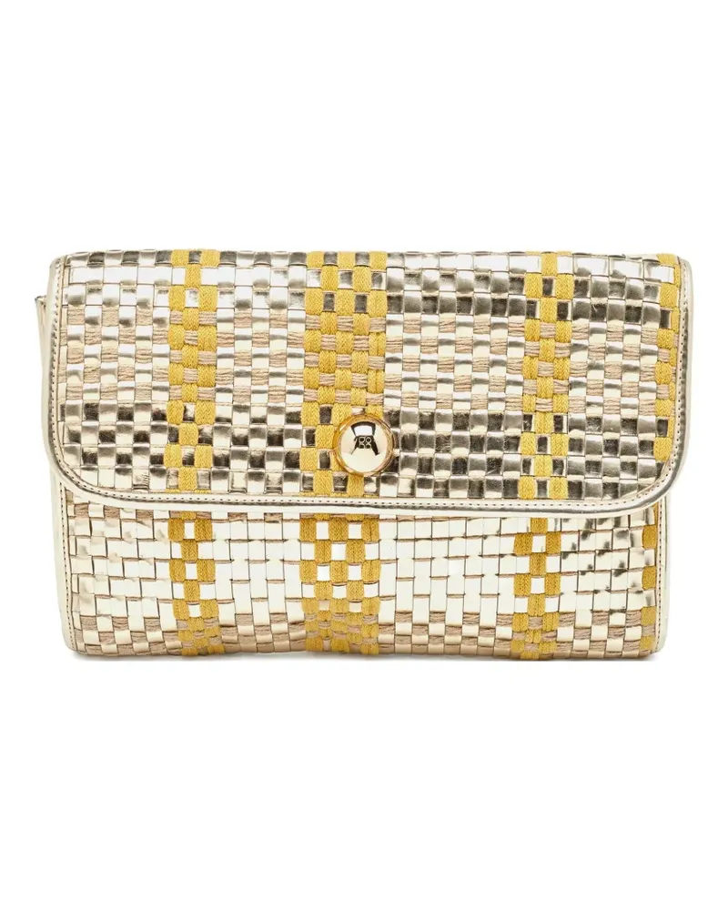 Kate Spade Gewebte Clutch - Silber Silber
