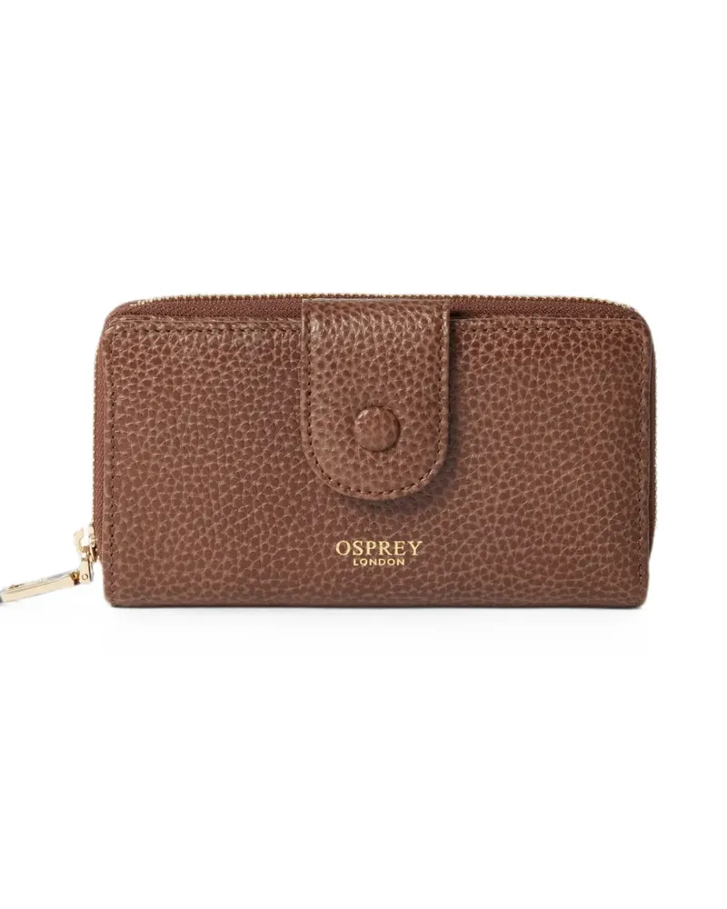 Osprey medium Core leather wallet - Braun Braun