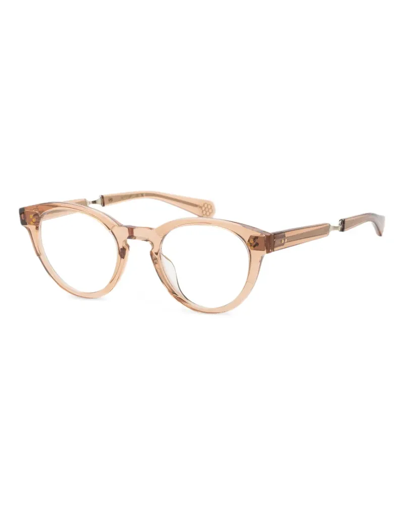 Garrett Leight Audrey Cat-Eye-Brille - Nude Nude