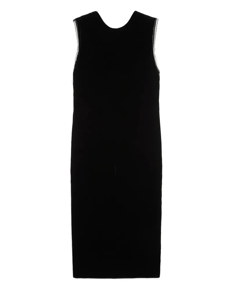 Ports 1961 Ärmelloses Midikleid - Schwarz Schwarz