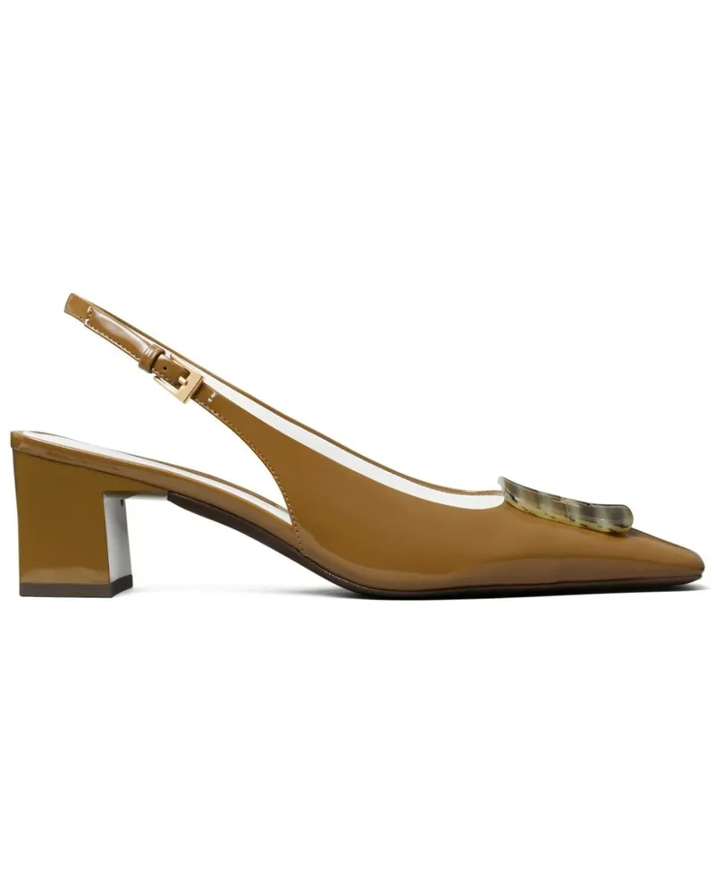 Tory Burch Georgia Slingback-Pumps 55mm - Nude Nude