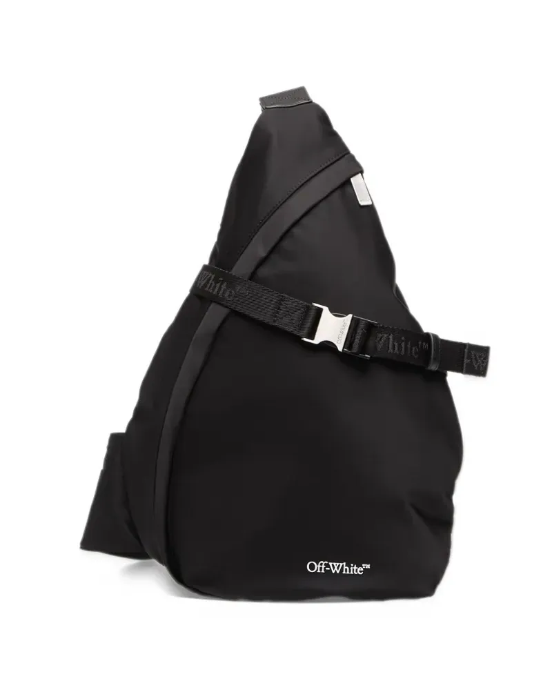 OFF-WHITE Outdoor sling backpack - Schwarz Schwarz