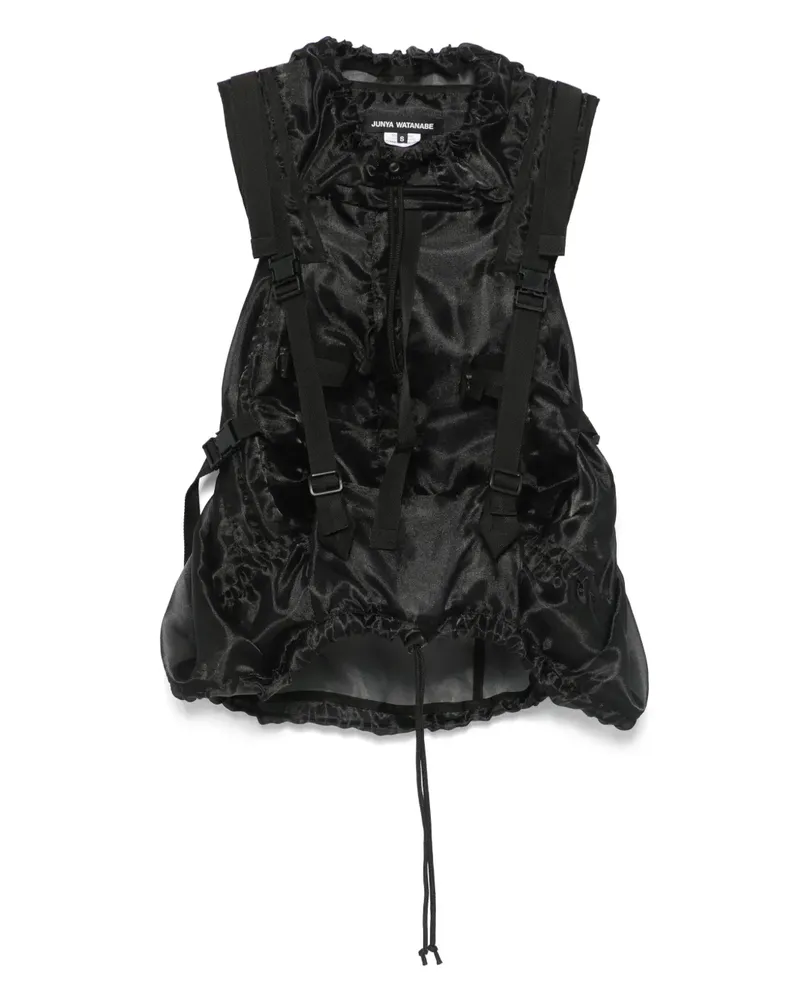 Junya Watanabe Top mit Schnalle - Schwarz Schwarz
