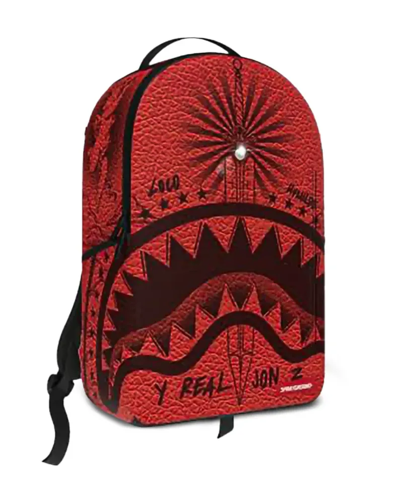 Sprayground Jon Z Tattoos Rucksack - Rot Rot