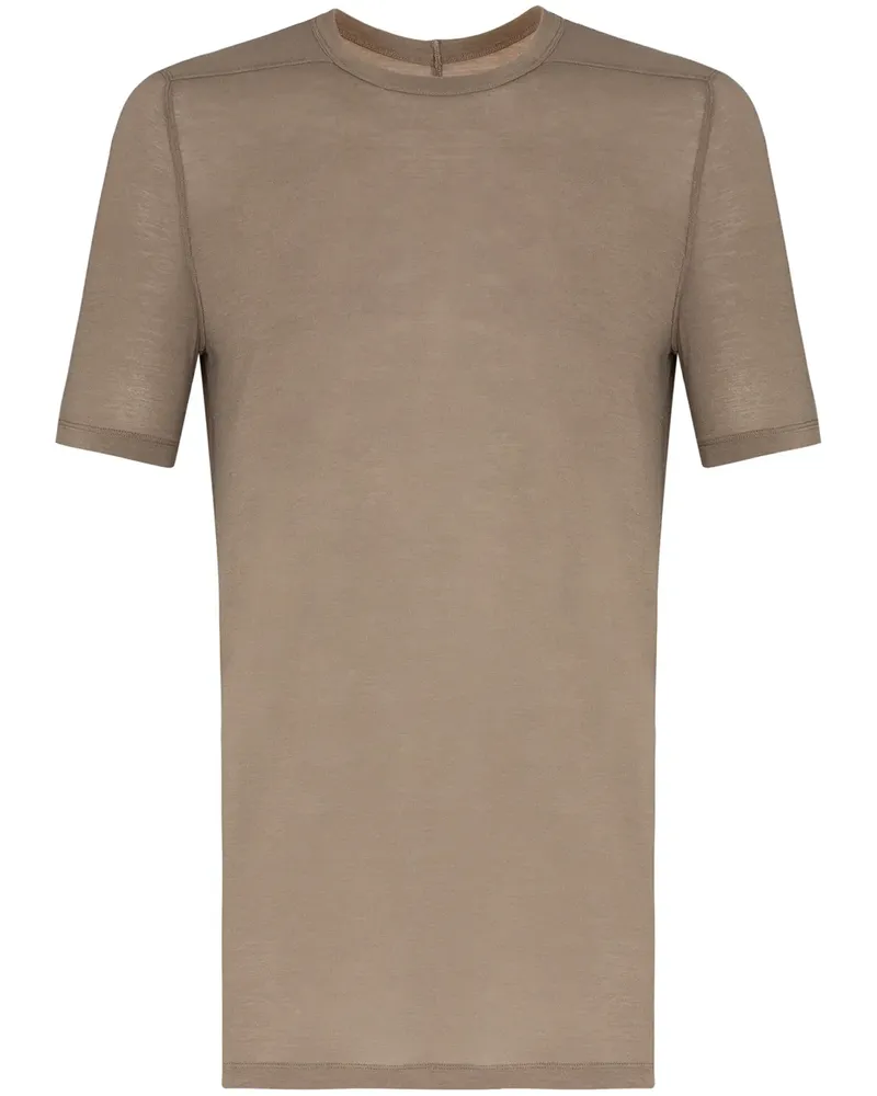 Rick Owens Langes T-Shirt mit lockerem Schnitt - Grün Grün