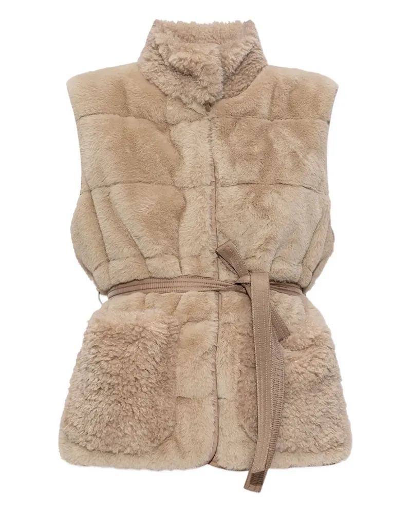 Moncler Joui Weste - Nude Nude
