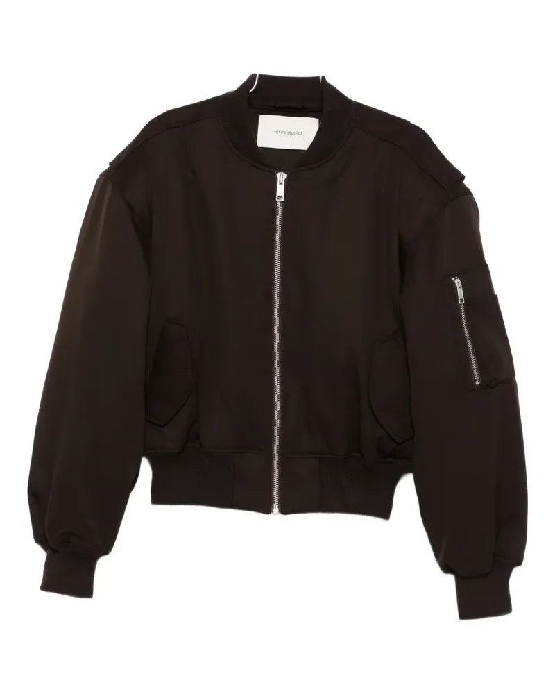 Entire Studios zip bomber jacket - Schwarz Schwarz
