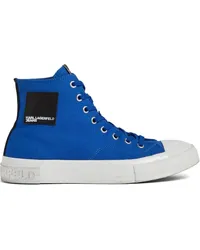 Karl Lagerfeld Kampus III High-Top-Sneakers Blau