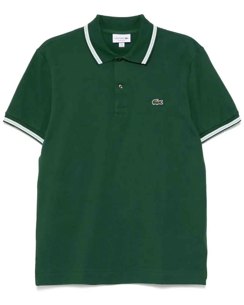 Lacoste Trim Accent Poloshirt - Grün Grün